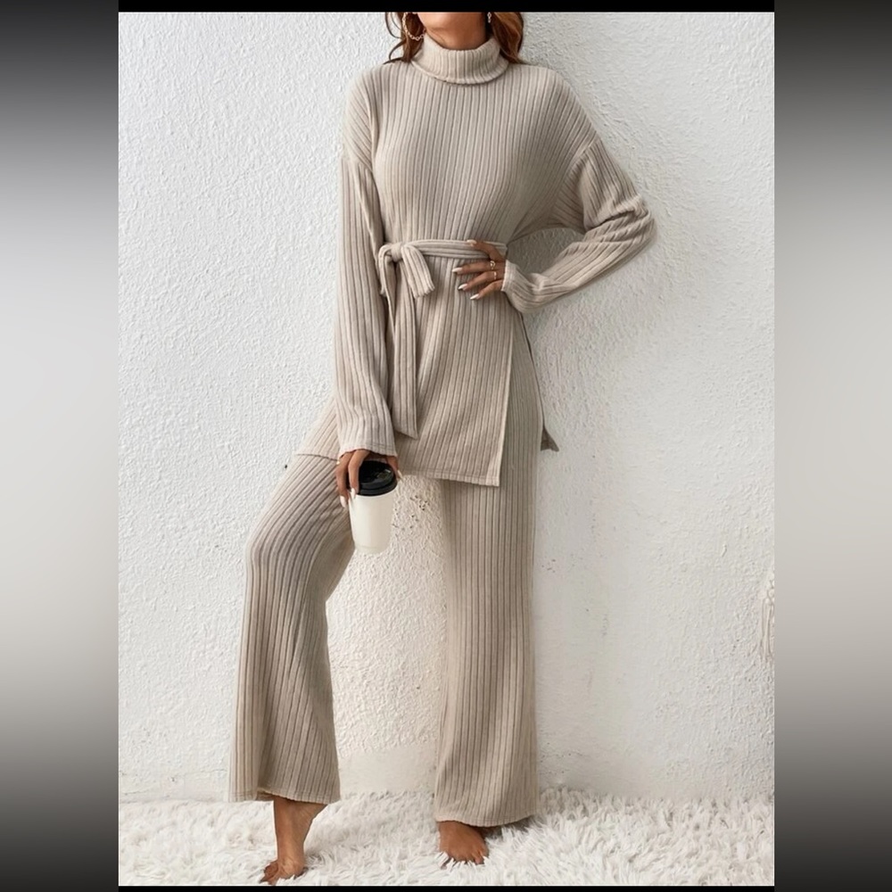 Shein sweater and pants set